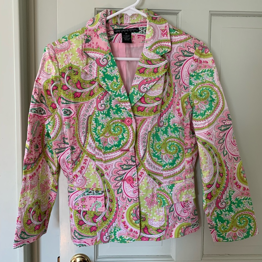 Paisley sprinkle jacket